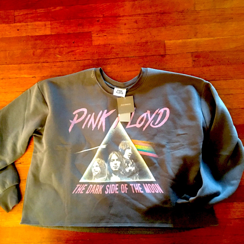 PINK FLOYD  Crop sweatshirt
